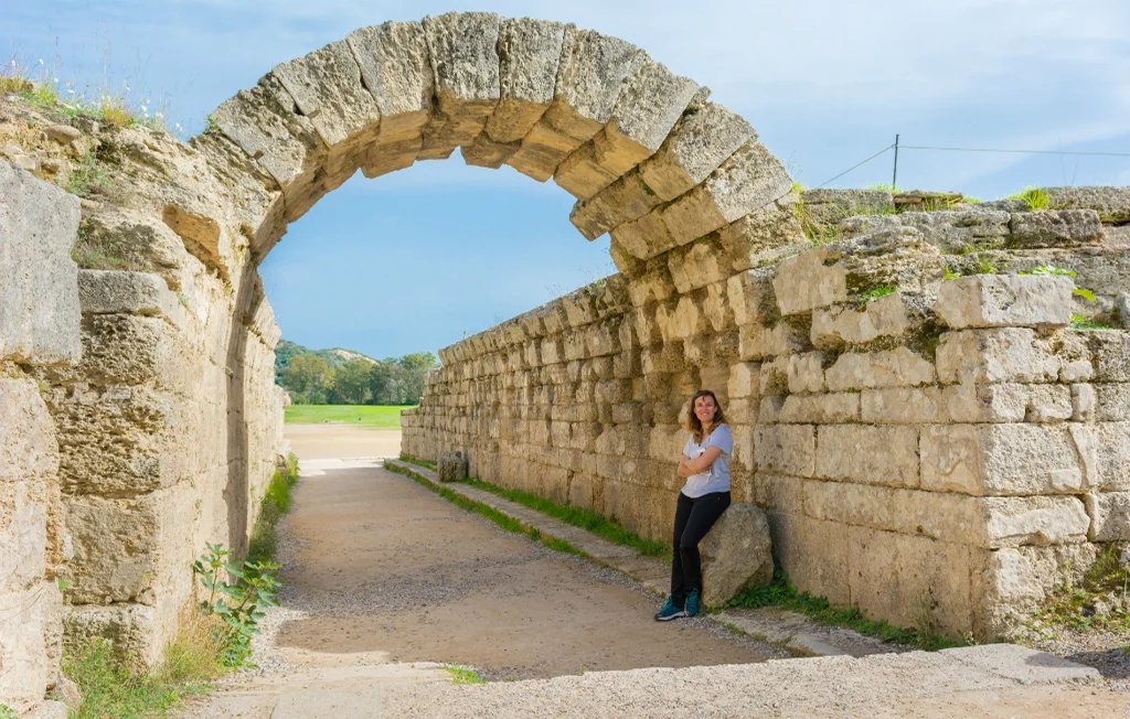 Temple ruins at Olympia